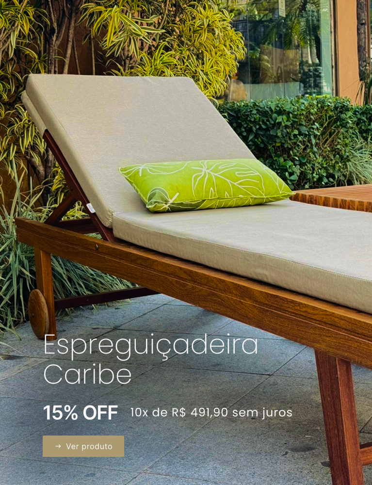 Espreguiçadeira Caribe