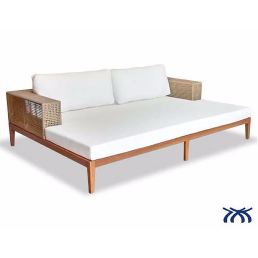 Day Bed Em Fibra Sintética Saint Tropez