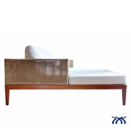 Day Bed Em Fibra Sintética Saint Tropez